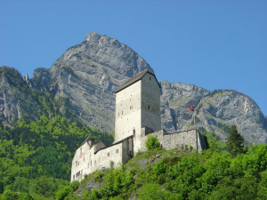 Another view of Sargans Castle