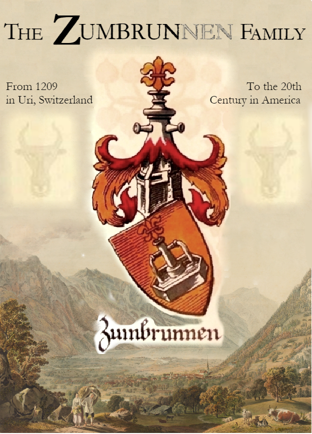 Zumbrun/Zumbrunnen Genealogy Book - Coming in 2021
